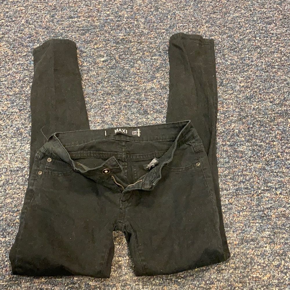 Max Rave Black Skinny Jeans sz. 1